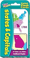 Vista 1 de States & Capitals Pocket Flash Cards