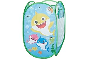 Decoración de Baby Shark para niño - Cesto organizador plegable Idea Nuova