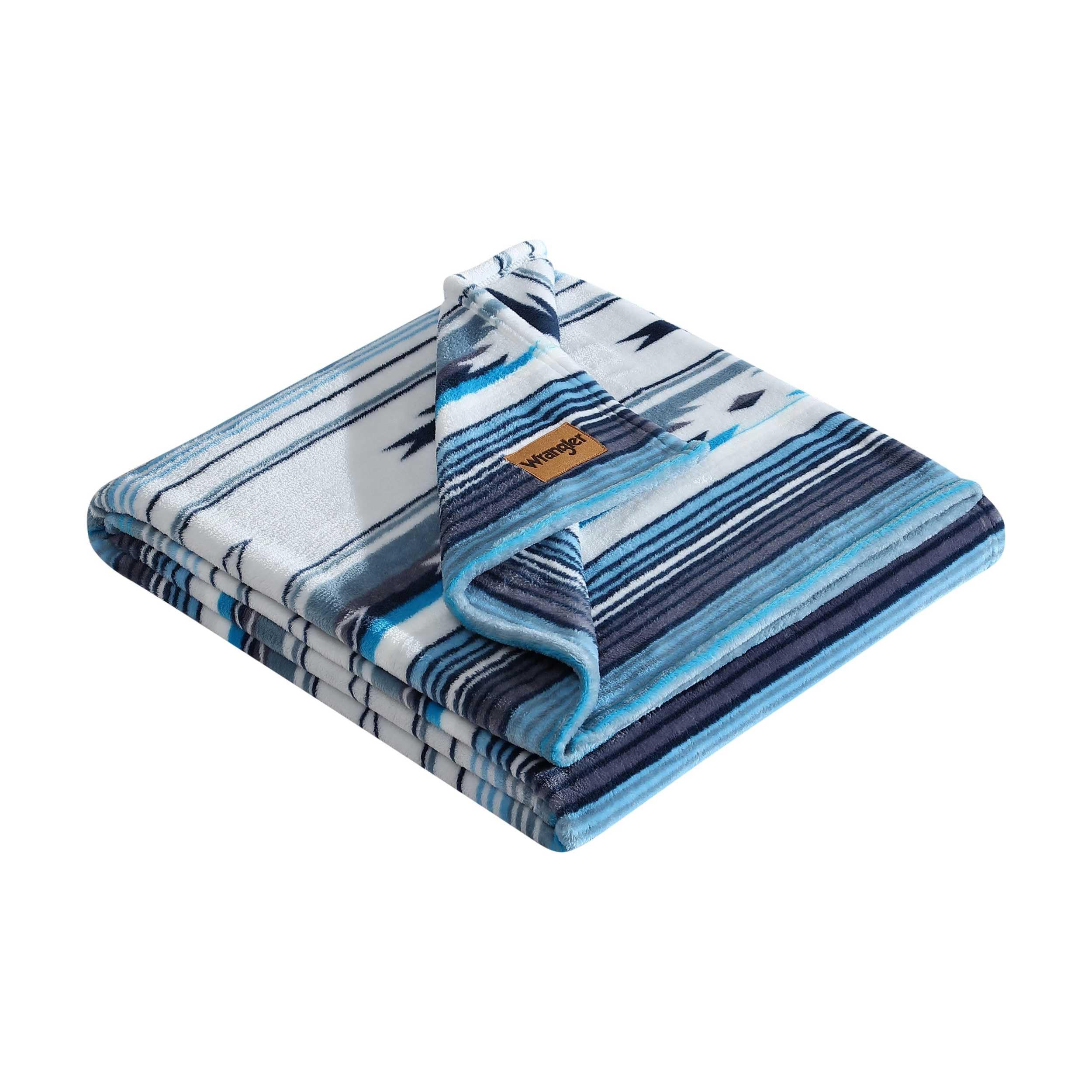 Wrangler - Soft Plush Throw Blanket for Bed &amp; Couch, 50 x 70