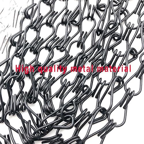 Miniatura 5 de Paquete de 10 cadenas colgantes decorativas de 22.4 pulgadas, cadenas de gancho para comederos de pájaros, macetas, linternas, campanillas de