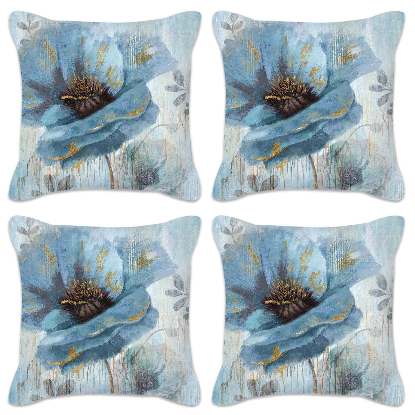 Betadistor Blue Cushion Covers 45x45 Set of 4