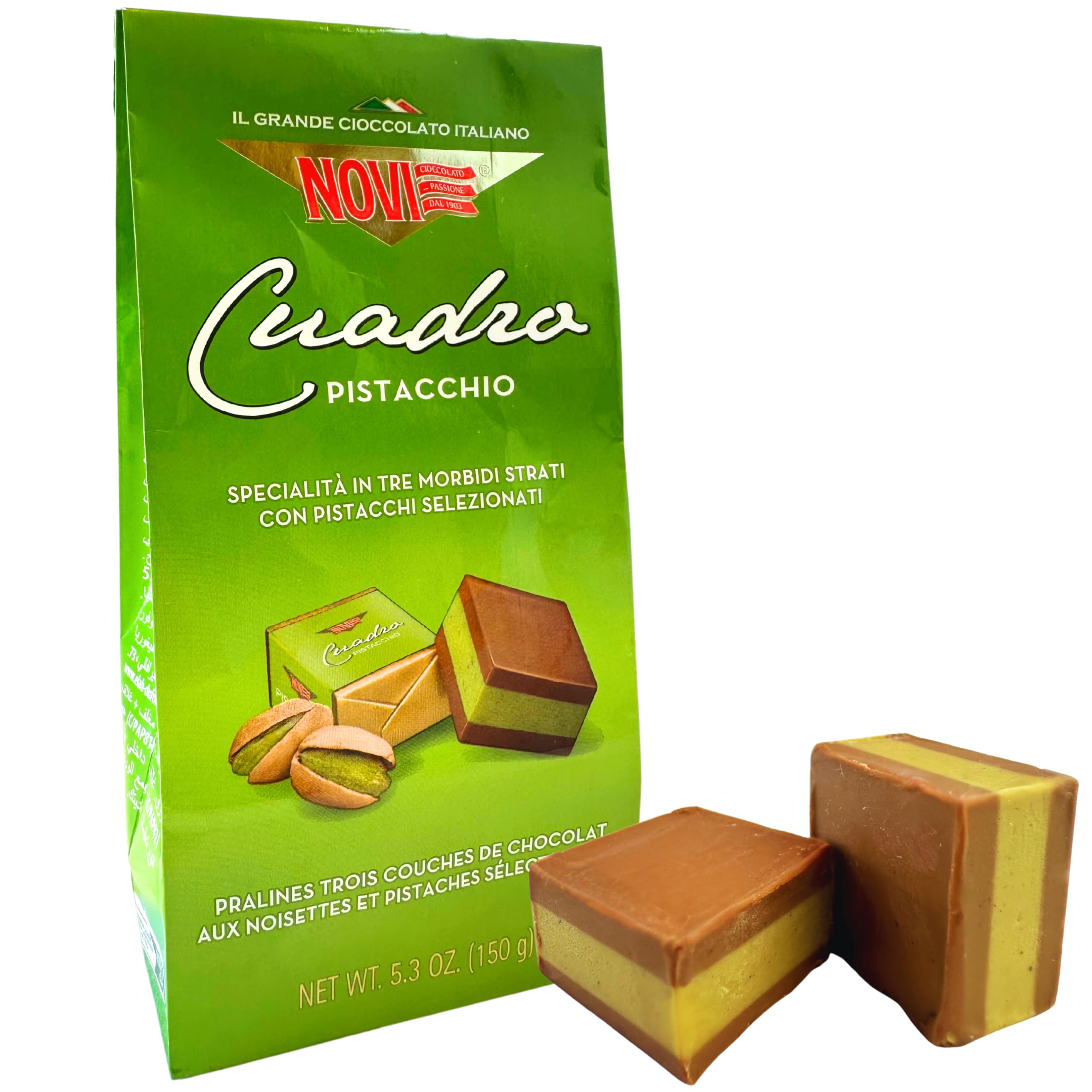 Amazon.com: Novi Cioccolato Passione Dal 1903 Cuadro Pistachio