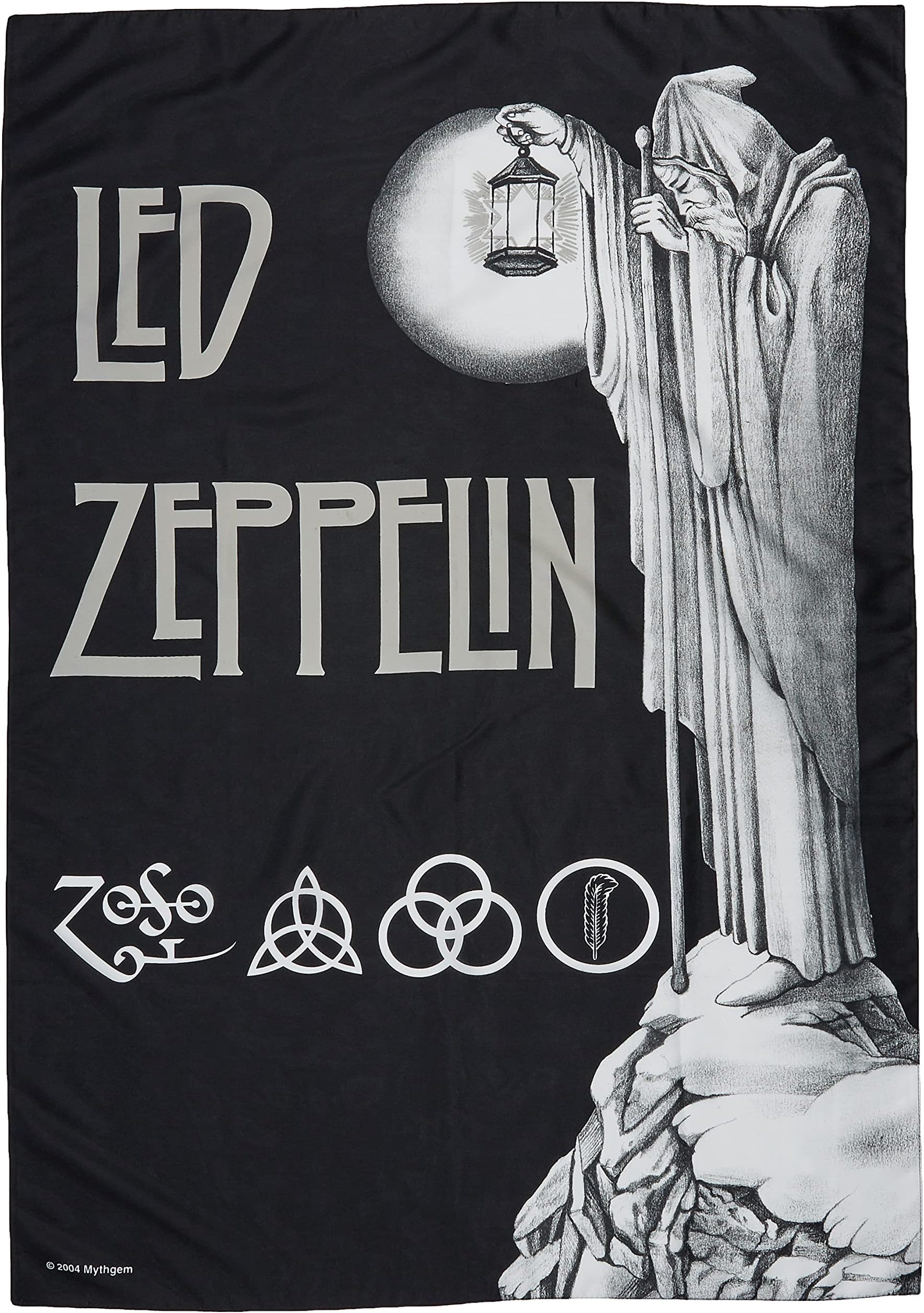 Led Zeppelin Stairway To Heaven Fabric Poster / Flag 44" x 22" (hr)