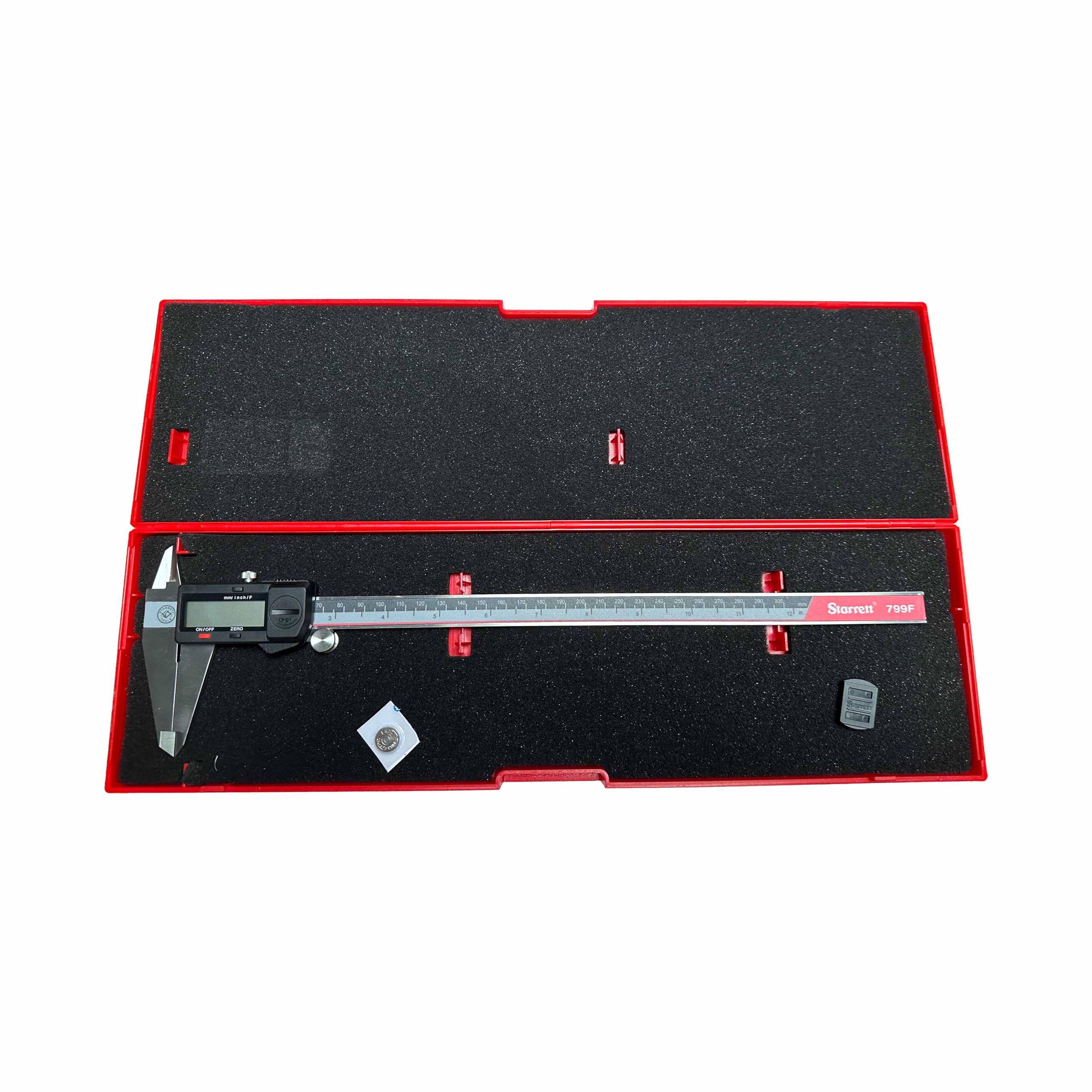 Starrett Digitaler Messschieber mit fraktionierter Anzeige, 300 mm