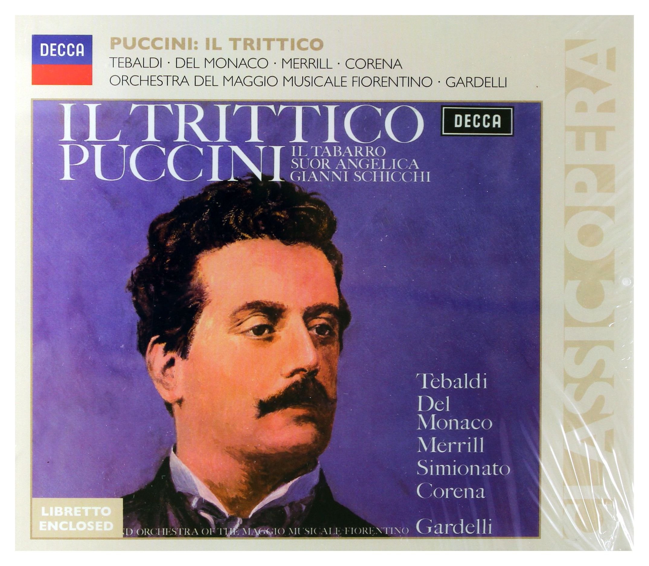 その他 Il Trittico: Tebaldi / Del Monaco / Merrill / Gardelli / Ommf [CD] 816r7JwFPgL.jpg