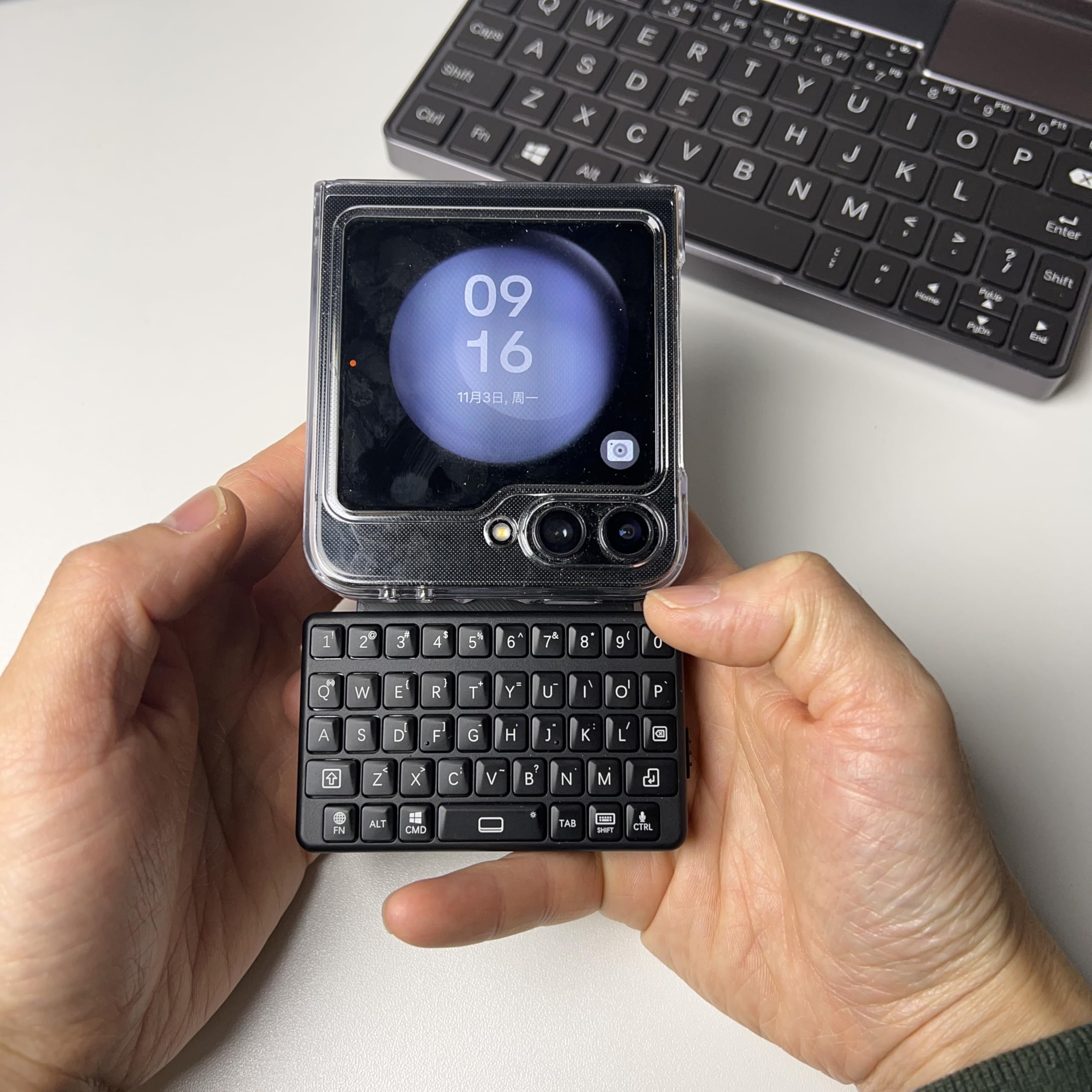 キーボード Galaxy Flip 7 Amazon.co.jp: EXKnight マグネットキーボードキット Samsung Galaxy Z