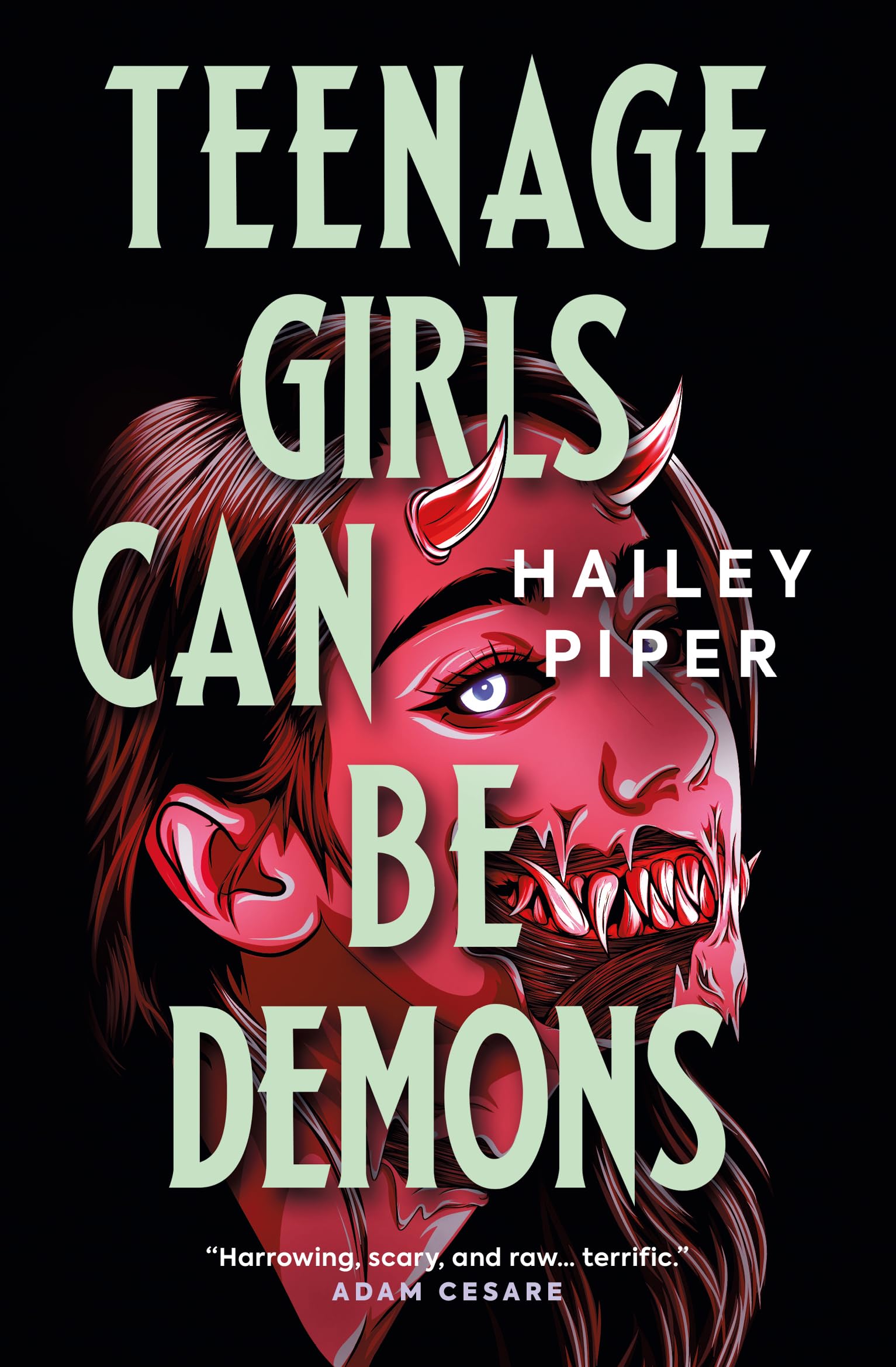 Teenage Girls Can Be Demons by Hailey Piper (Paperback Book)