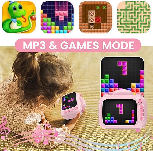 Miniatura 5 de Cámara para niños de impresión instantánea de 3.5 pulgadas, cámara de impresión instantánea para fotos de niños, cámaras de impresión digital para