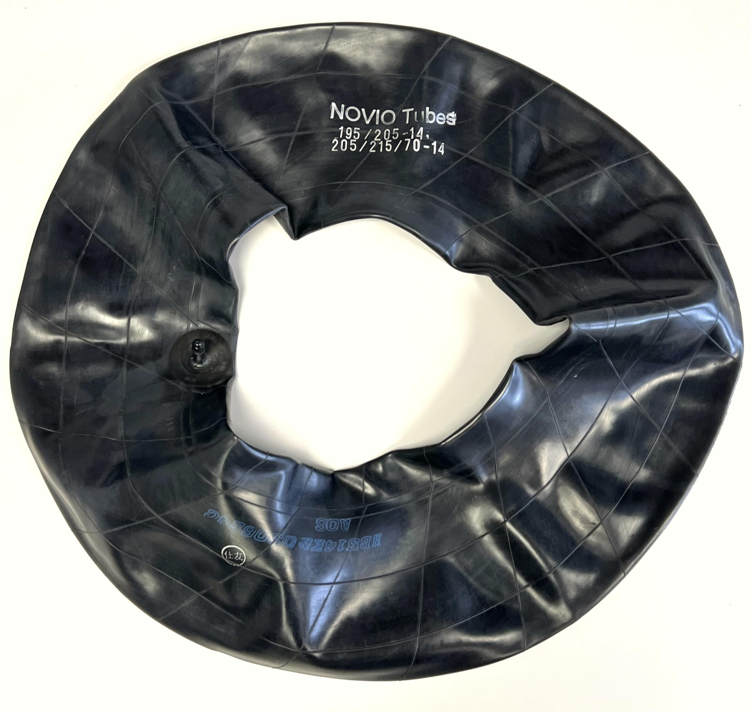 Pneu 195/205-14 et 205/215/70-14 compatible avec des pneus de 14 pouces pour voitures remorques caravanes et remorques de transport de taille appropriée, valve automobile droite