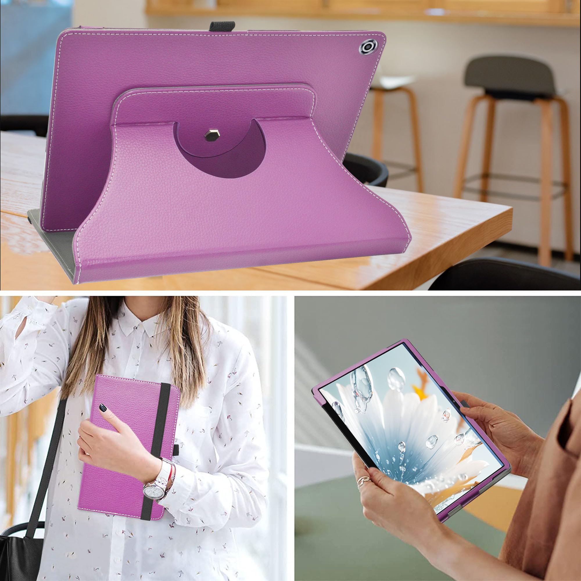 Funda De Cuero PU Ultrafina Para BMAX MaxPad I11 Plus, Carcasa Trasera