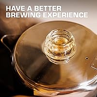 Vista 6 de COLETTI Reemplazo de tapa de vidrio de percolador de café - (Paquete de 2)