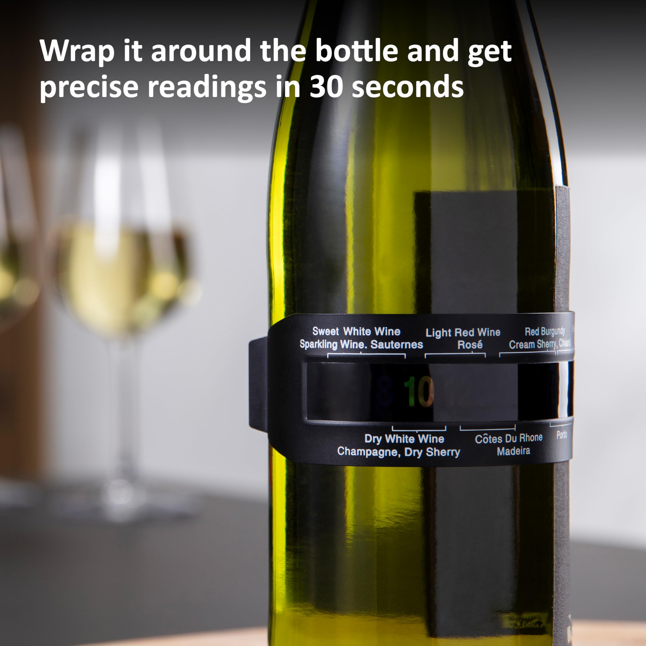 Haier Wein-Geschenkset limitierte Edition – Weinthermometer und elektrischer Vakuumversiegelung – hält Wein bis zu 7 Tage frisch, schnelles Ablesen der Temperatur