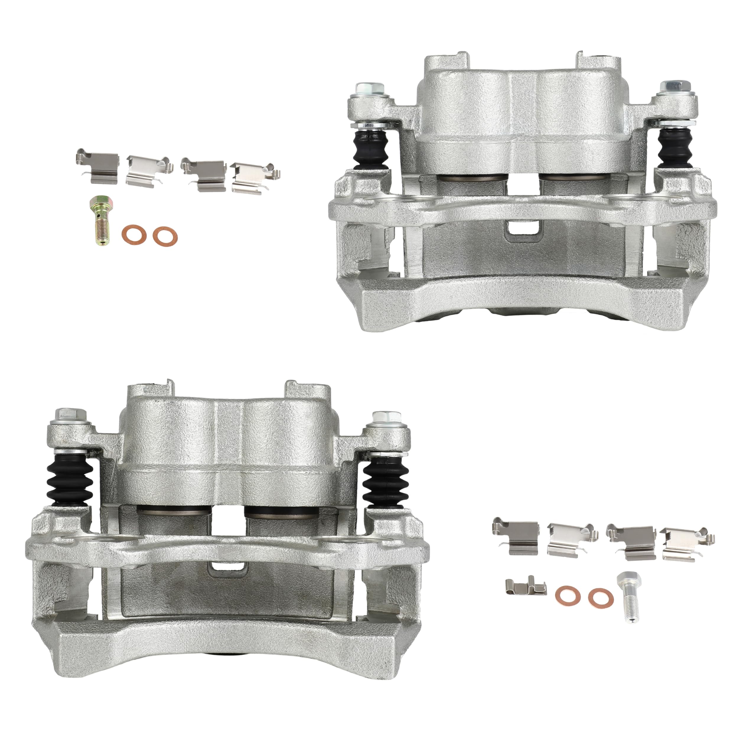 SCITOO Front Brake Calipers With Bracket 18B4826 18B4827 Compatible For Jeep For Grand Cherokee 1999-2004