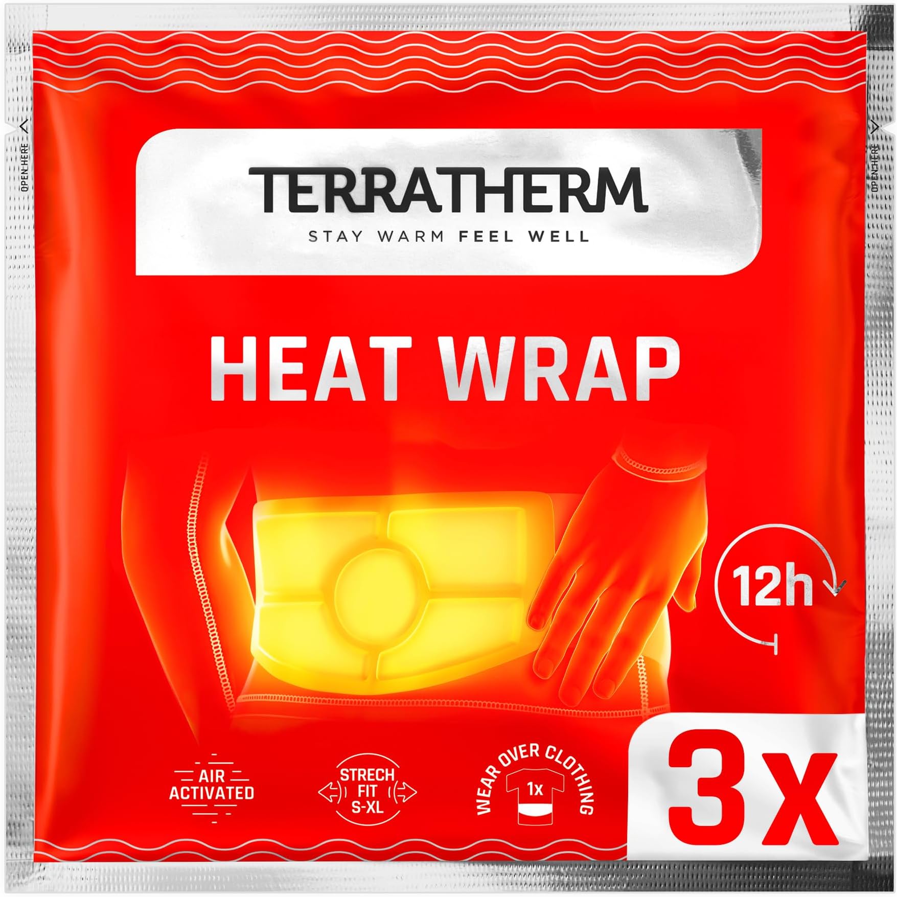 TerraTherm Heat Warming Belt – 12 Hours of Soothing Deep Warmth