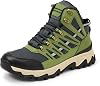 Botas de senderismo impermeables para hombre Amazon Essentials con plantilla de espuma viscoelástica 1