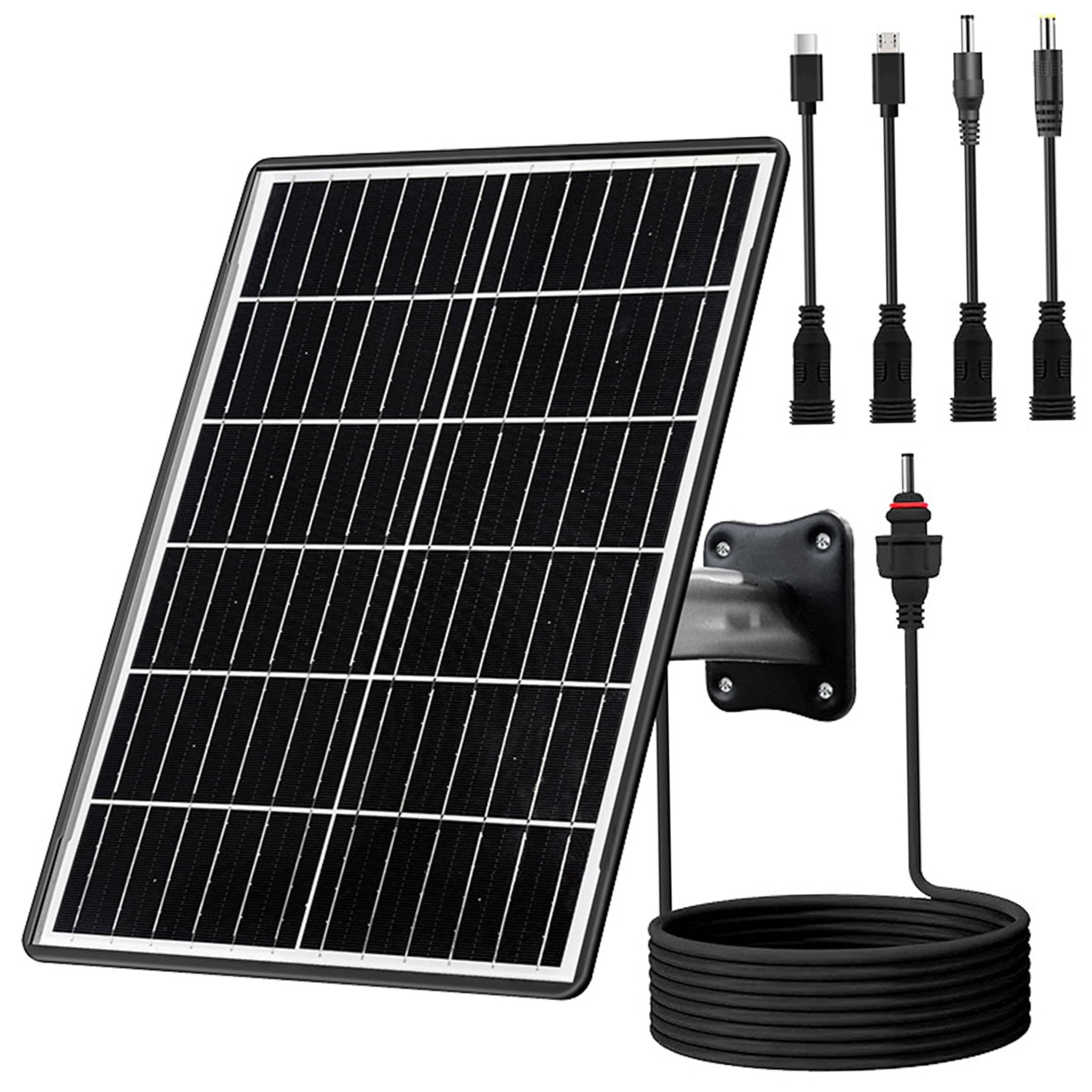 Panneaux solaires IP65 étanches 15W avec plusieurs interfaces USB