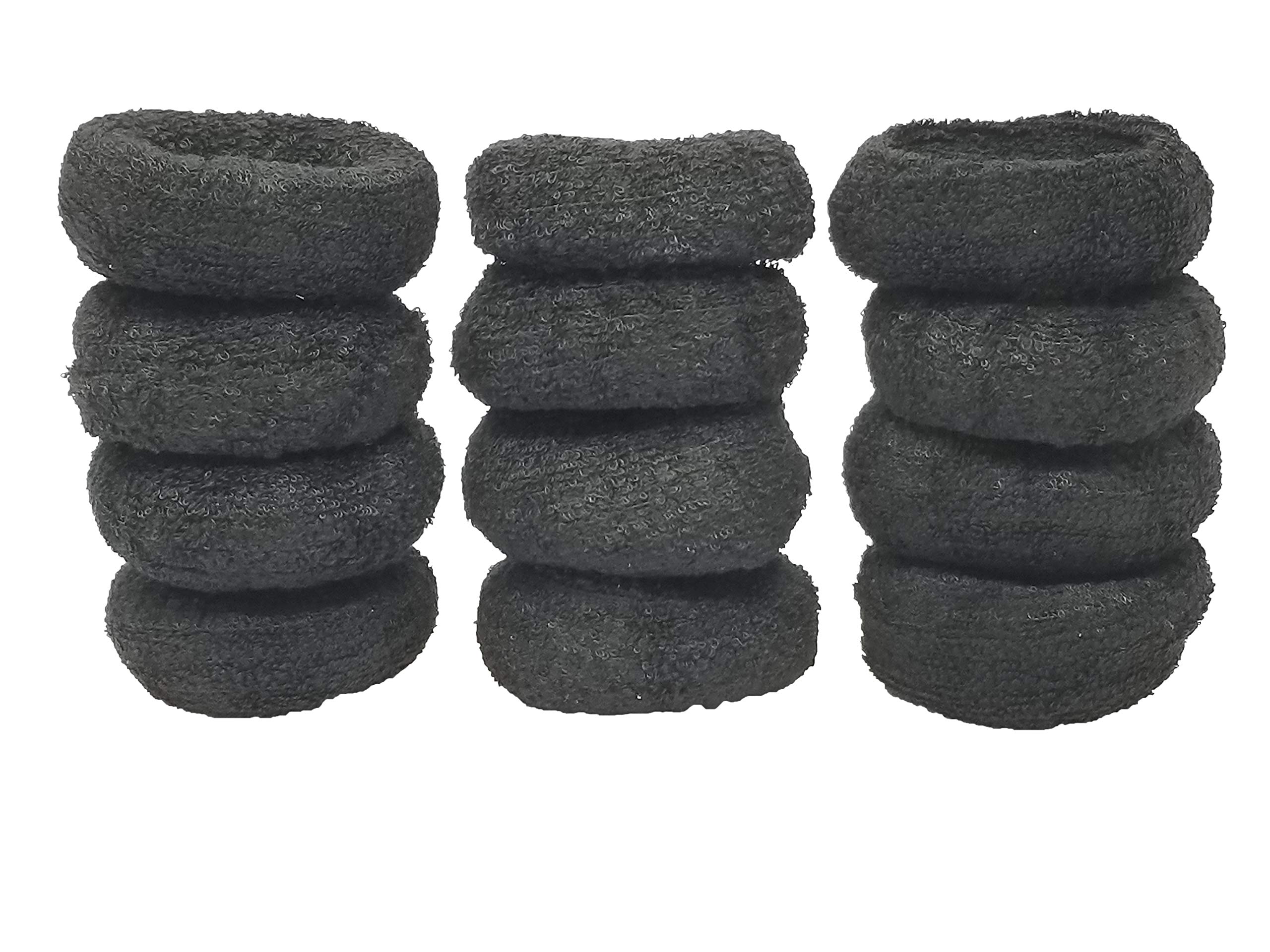 Evogirl Thick Cottonwool, Extra Soft Bun,Ponytail Holders, Scrunchies Rubberbands for Women,Medium Rubber Band (B07G5HY78T) Amazon Price History, Amazon Price Tracker