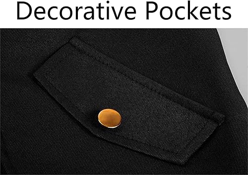 Miniatura 3 de Inmeilifus Disfraz de médico de la peste para niño, ropa vintage steampunk para Halloween, gótico, victoriano, medieval, renacentista