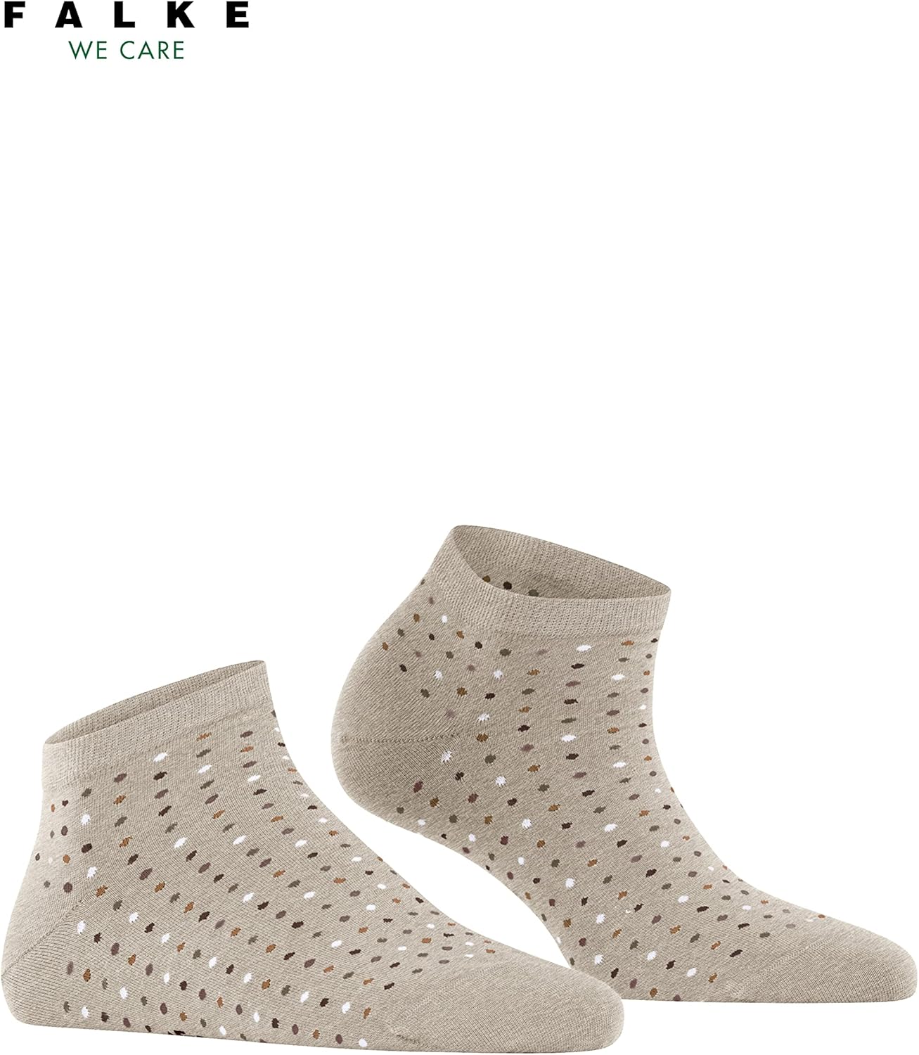 FALKE Women's Multispot Polka Dot Sneaker Socks, 1 Pair