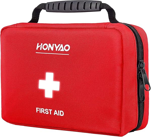 HONYAO First Aid Kit 222 Pieces Complete Medical Kit
