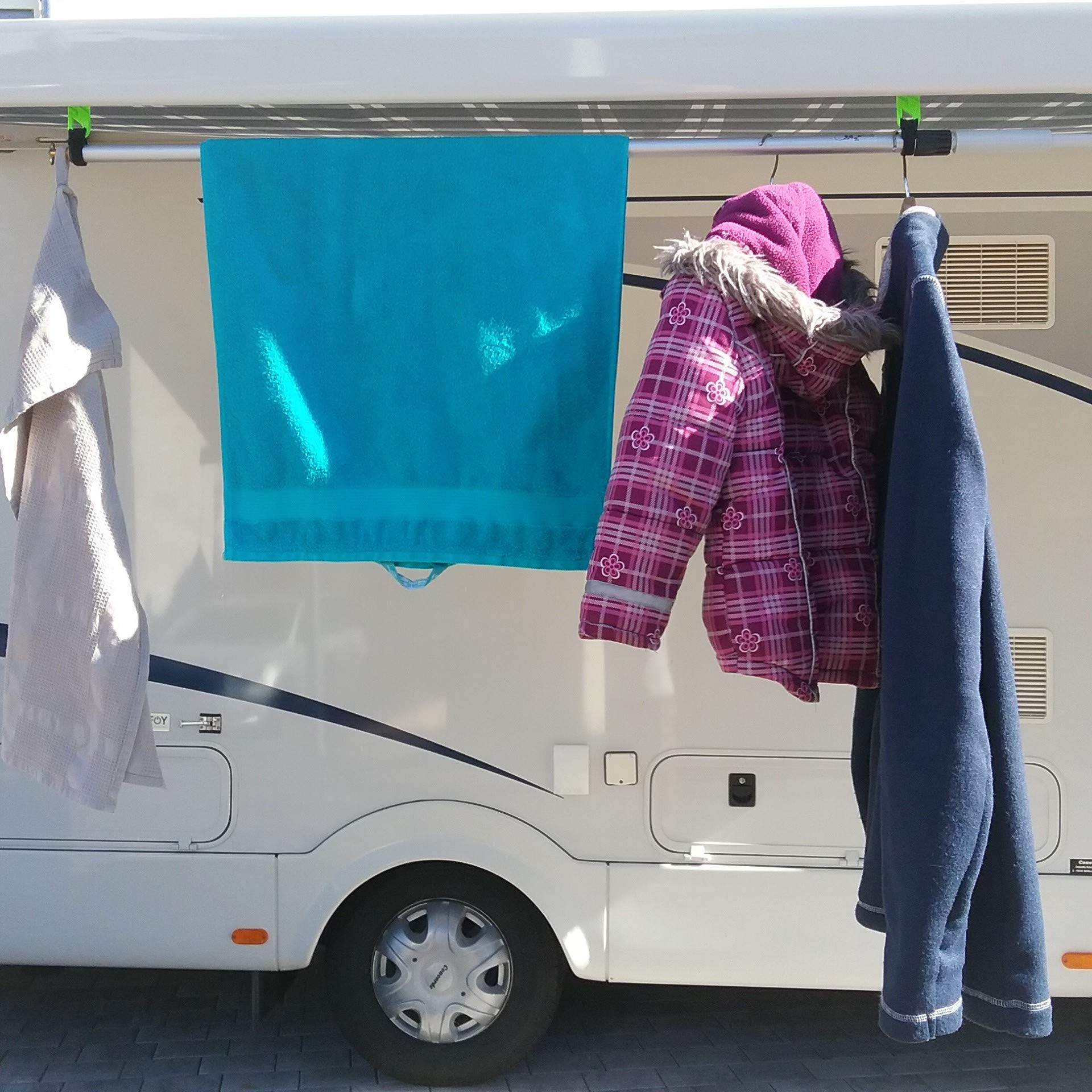 Set Haken Öse für Markisen Fiamma, Omnistor, Thule mit Keder