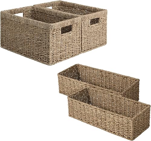 StorageWorks Cestas de almacenamiento de pastos marinos