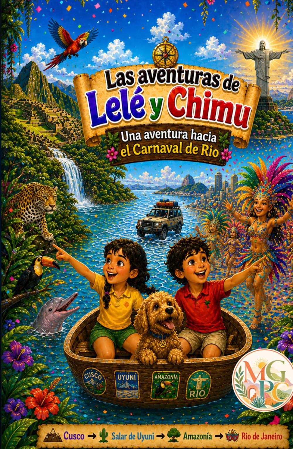 Las aventuras de Lelé y Chimu: Una aventura hacia el carnaval de Rio