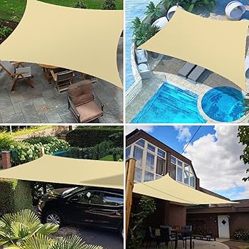 Amazon.com : HOMPER 10'x13' Sun Shade Sails Canopy