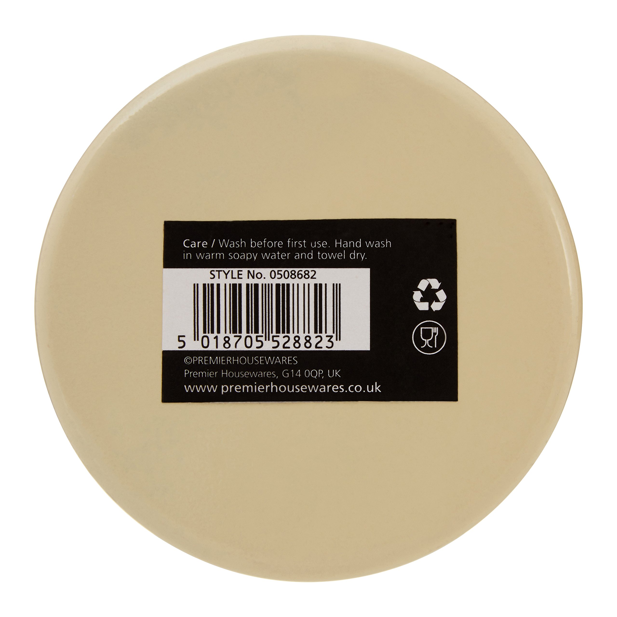 Premier Housewares 0508682 Barattolo Per Caffè, Coperchio In Acciaio Inox Satinato, Beige | Leroy Merlin