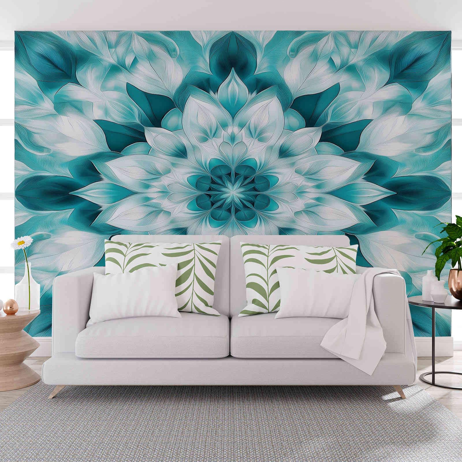 Papier Peint Panoramique 3D Mandala Rétro Bohème Traditionnel