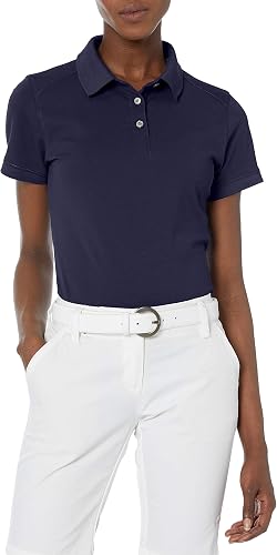 Cutter & Buck Women's Cb Drytec Cotton+ Advantage Polo, Liberty Navy, XL