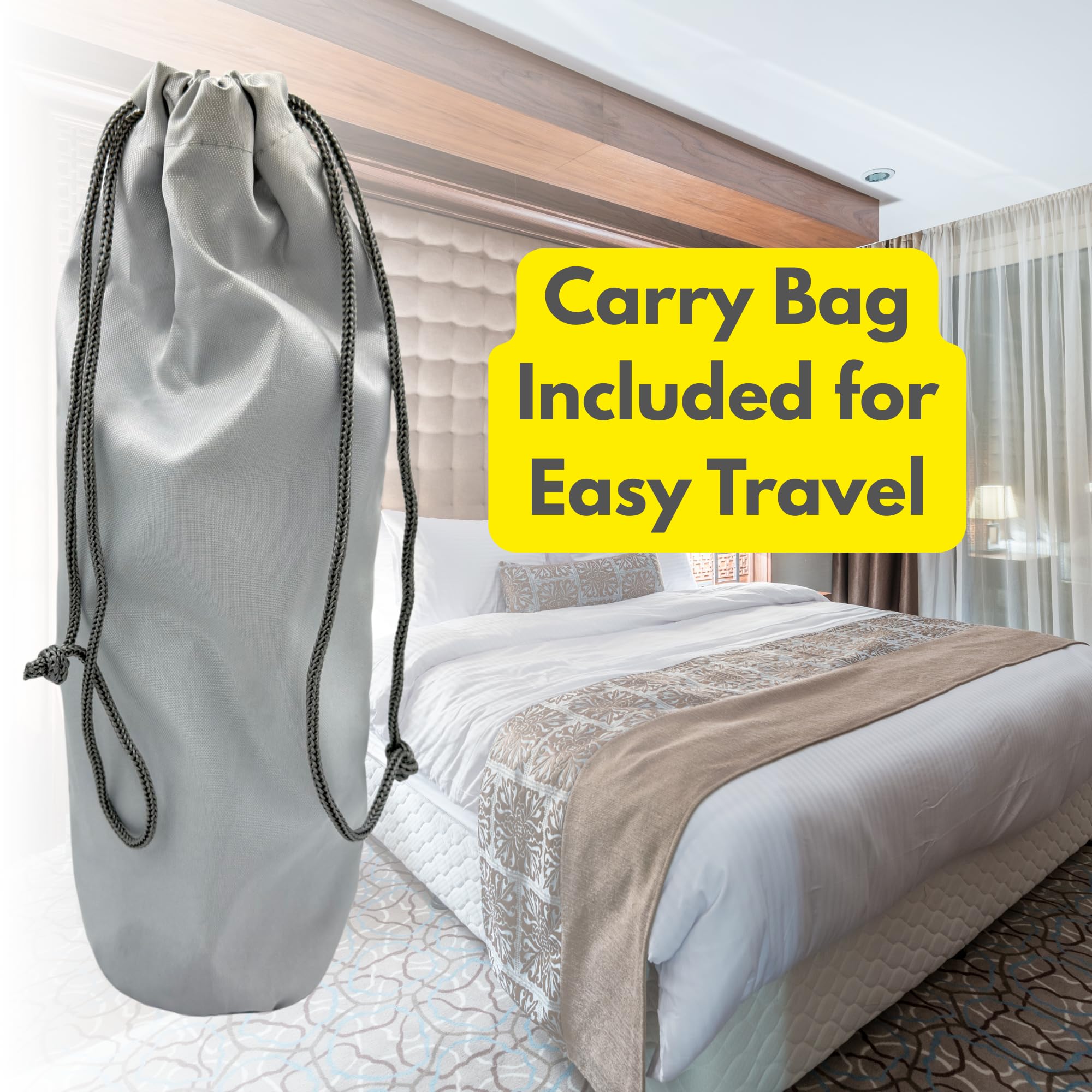 Upgraded Portable Bidet Bottle 16 9oz 500ml with Carry Bag Handheld Travel Bidet Peri Bottle with Retractable Nozzle — view 4