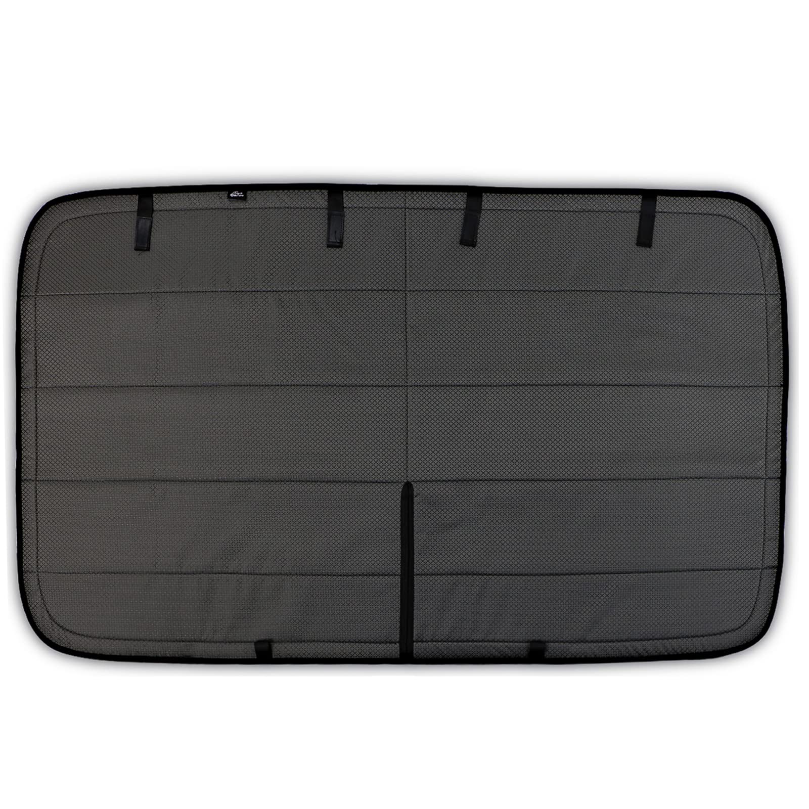 VANNCAMP Driver Side Middle Window Cover for 2007-2022 Mercedes-Benz Sprinter Van 170/170 EXT - Olive Gray -with T Vent