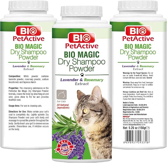 Bio Magic Toz Kedi Şampuanı 150 Gr
