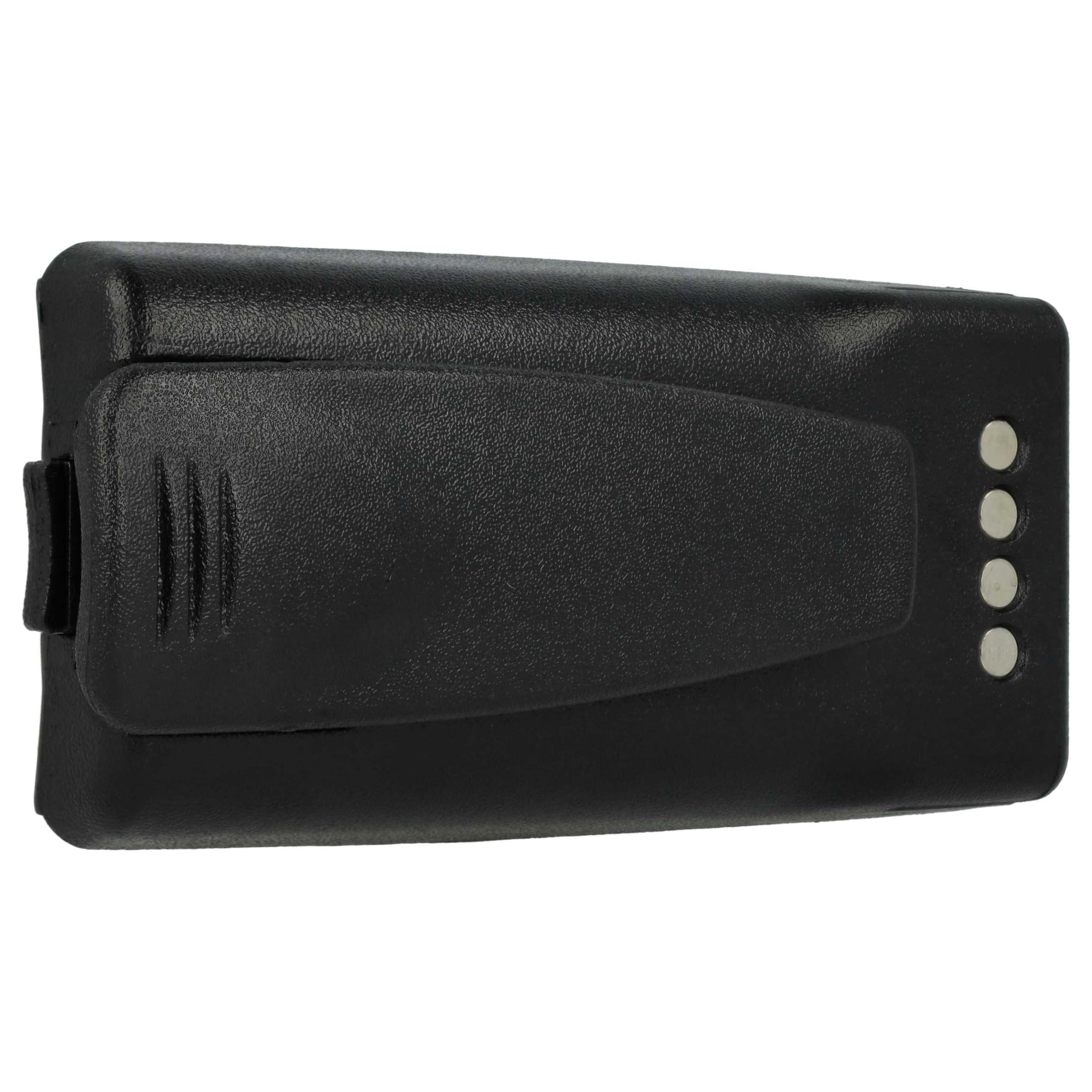 vhbw 1 x bateria kompatybilna z Motorola RDV2080 RDV5100 XTNi, XTNiD radio (2200mAh, 7,5V, Li-ion) + klips
