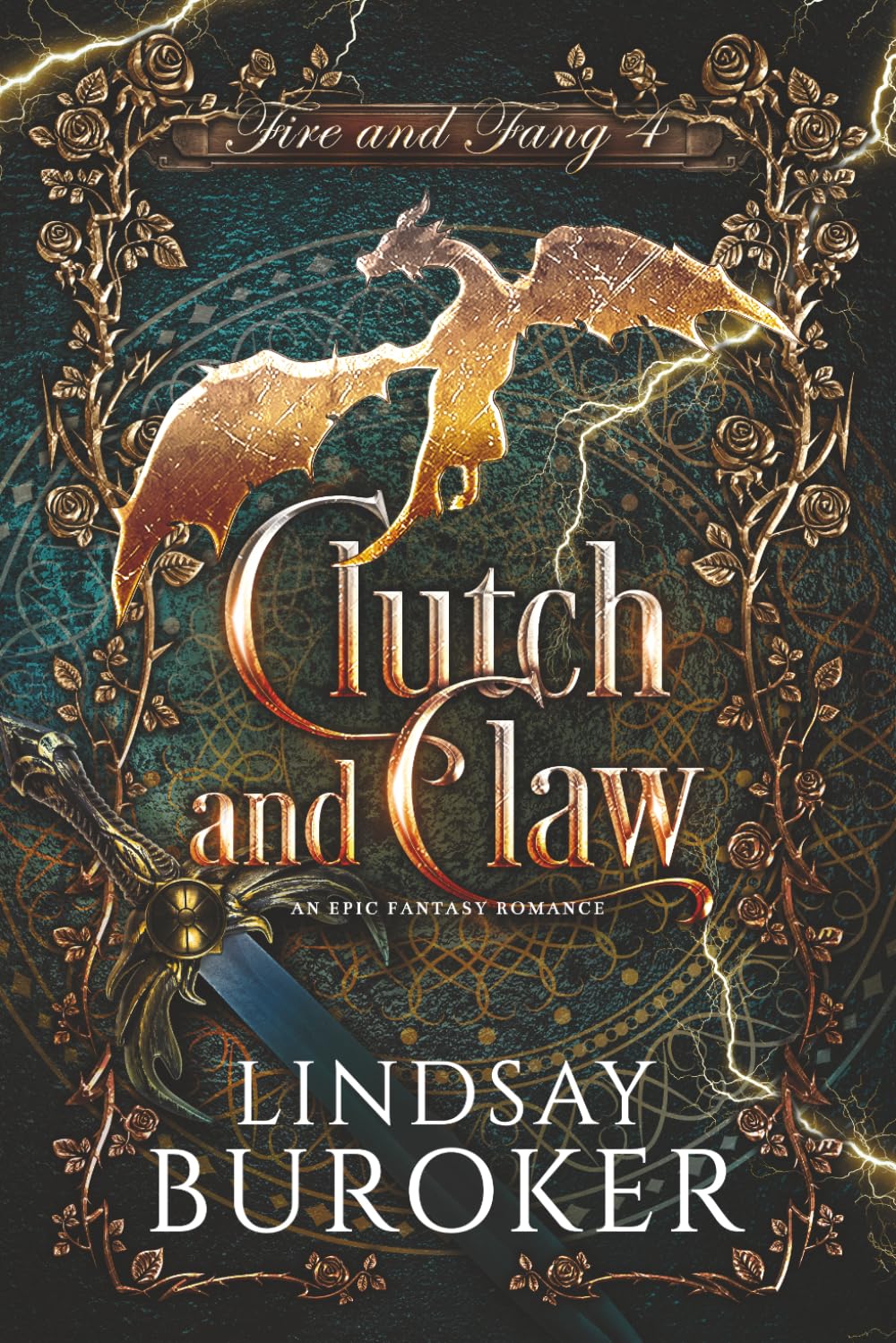 Clutch and Claw: An epic fantasy romance (Fire and Fang)