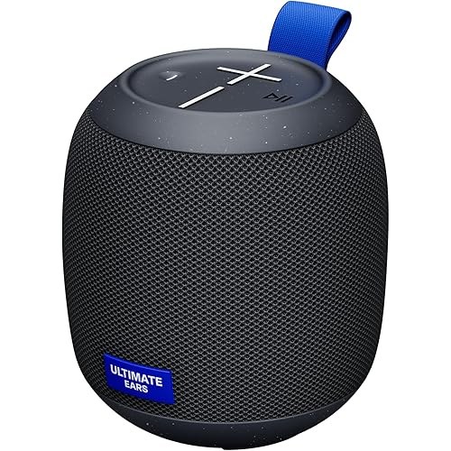 Ultimate Ears WONDERBOOM Play Portable Waterproof Bluetooth Speaker, Dustproof Floating Speaker with 131ft (40m) Range, Black