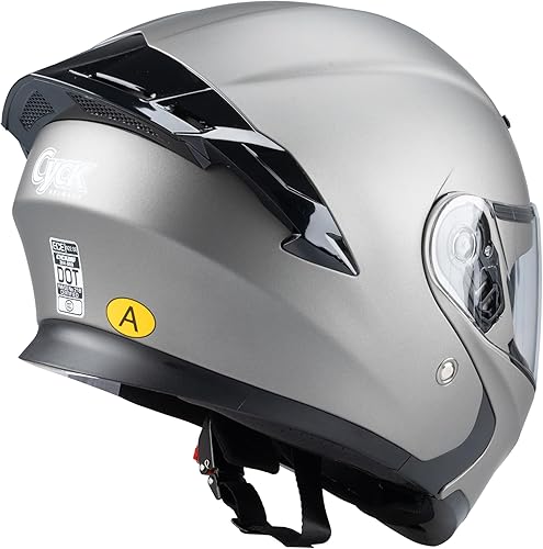 Miniatura 2 de Casco integral para hombres y mujeres adultos con protector solar ahumado