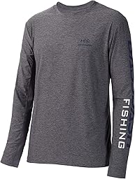 Bassdash Camisetas de Pesca para Hombre protección Solar UV UPF 50+ Camiseta de Manga Larga