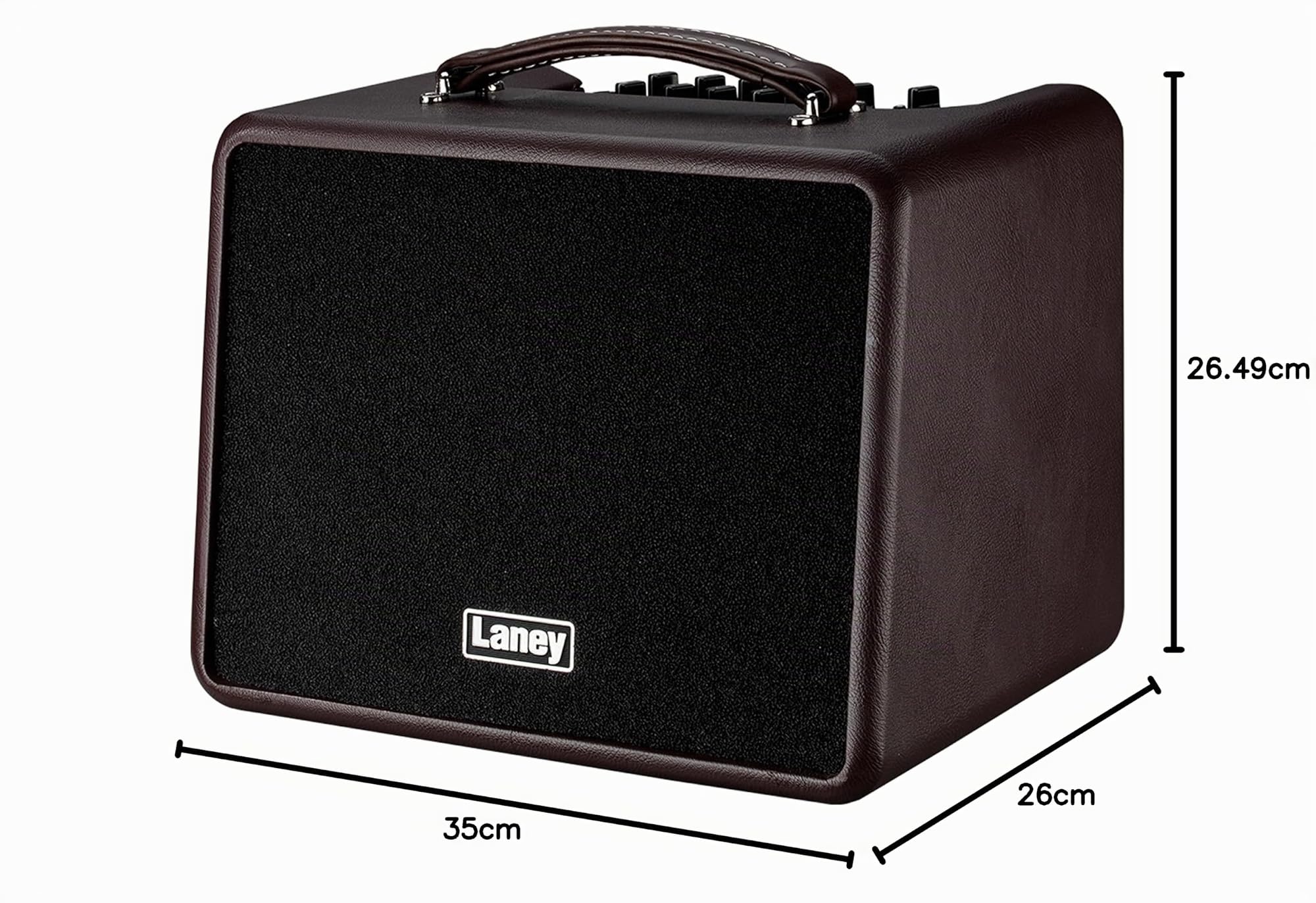 Laney A Series A-SOLO - Acoustic Instrument Combo Amp - 60W - 8 inch Coaxial Woofer