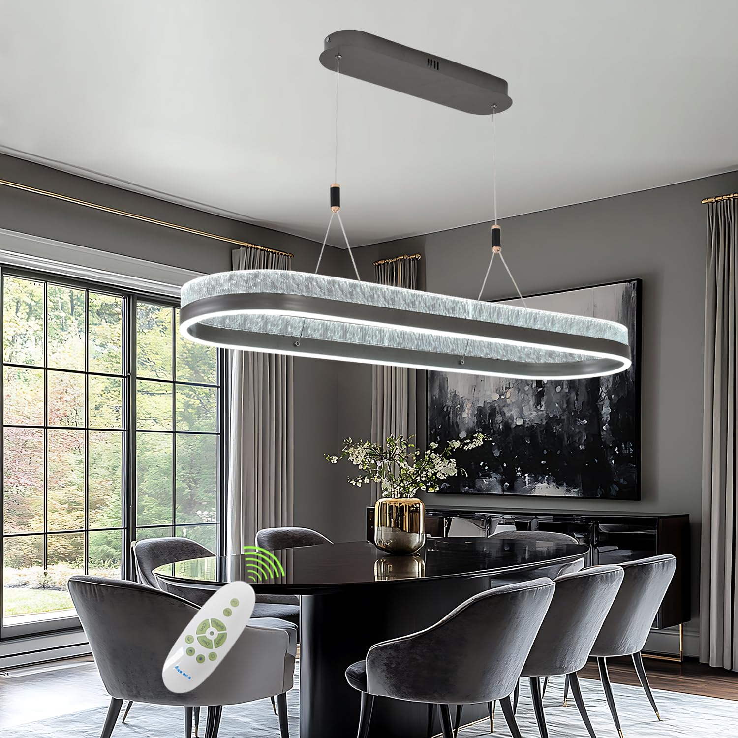 Photo 1 of WPLONG Modern LED Pendant Light Fixture