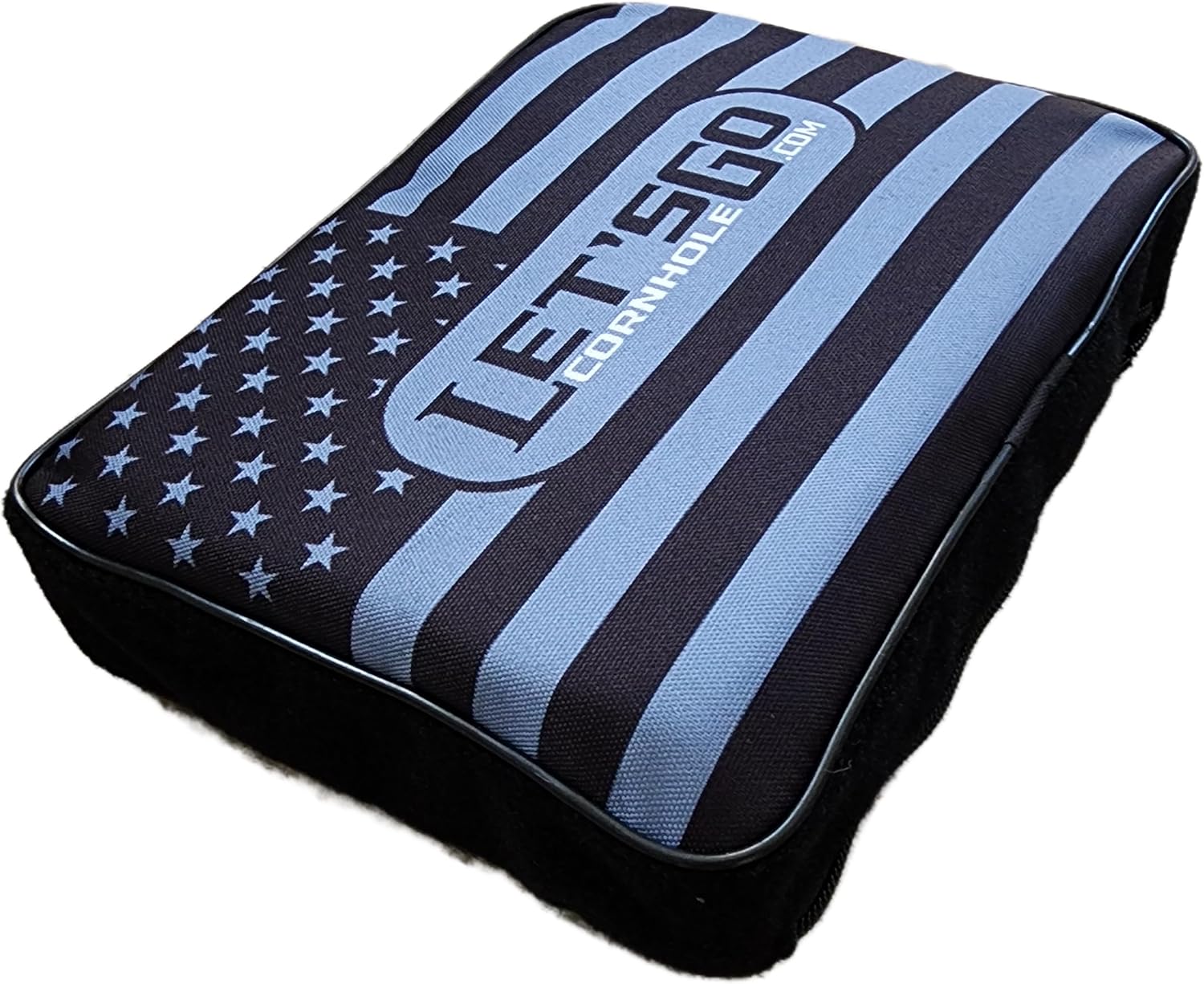 The ZUCUSHY seat Cushion. Rollig Sports Equipment cart Accessory, Easily attaches/detaches in Seconds. Ice Skating disc Golf Cornhole Zuca Compatible 3" Thick Memory Foam