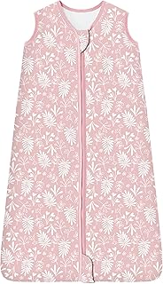 Chilsuessy Baby Schlafsack Super Weich Baby Ganzjahresschlafsack 2.5 Tog Babyschlafsack Neugeborene Winterschlafsack, 2.5 Tog/Rosa, 67cm/0-6 Monate