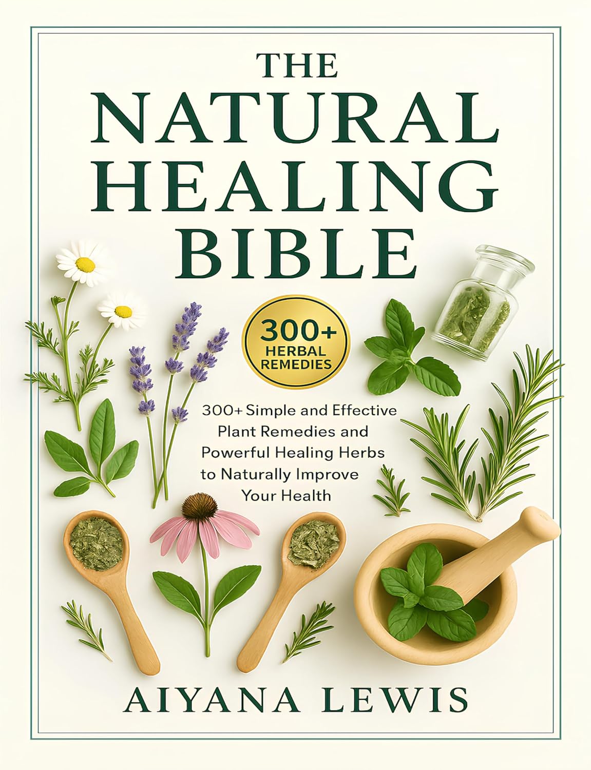 The Natural Healing Bible: 300+ Simple and Effective Plant Remedies and Powerful Healing Herbs to Naturally Improve Your Health      Kindle Edition