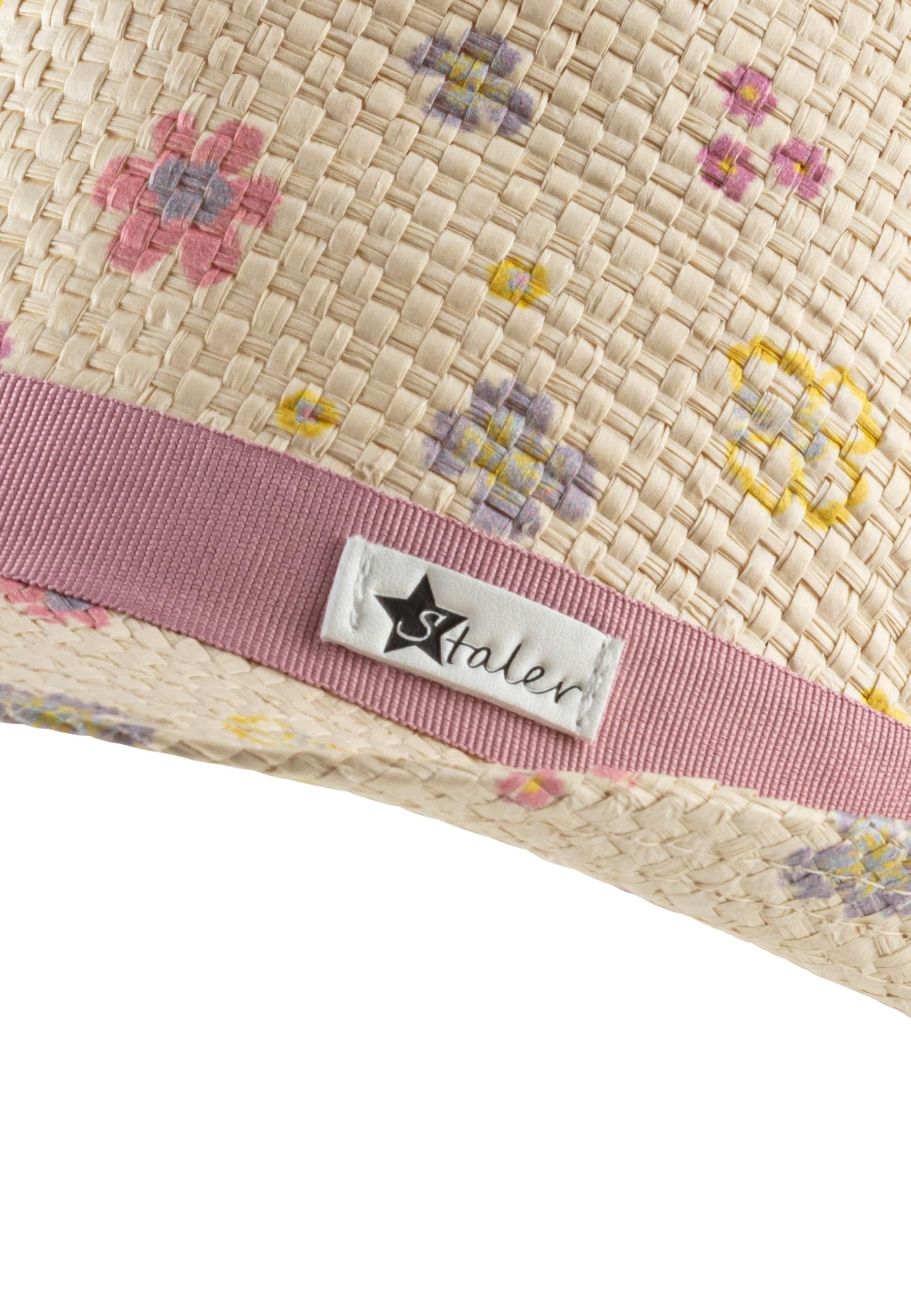 Sterntaler Kinder Strohhut Bedruckt mit Blumen Cappello Bambine e Ragazze