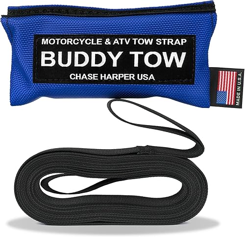 Miniatura 2 de 9100 - Buddy Tow - Correa de nailon resistente con especificaciones militares (prueba de 1785 libras) 12' x 2" - Azul