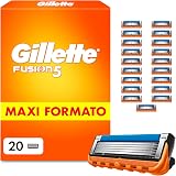 Gillette Lames de Rasoir Homme Fusion 5, Pack de 20 - 1