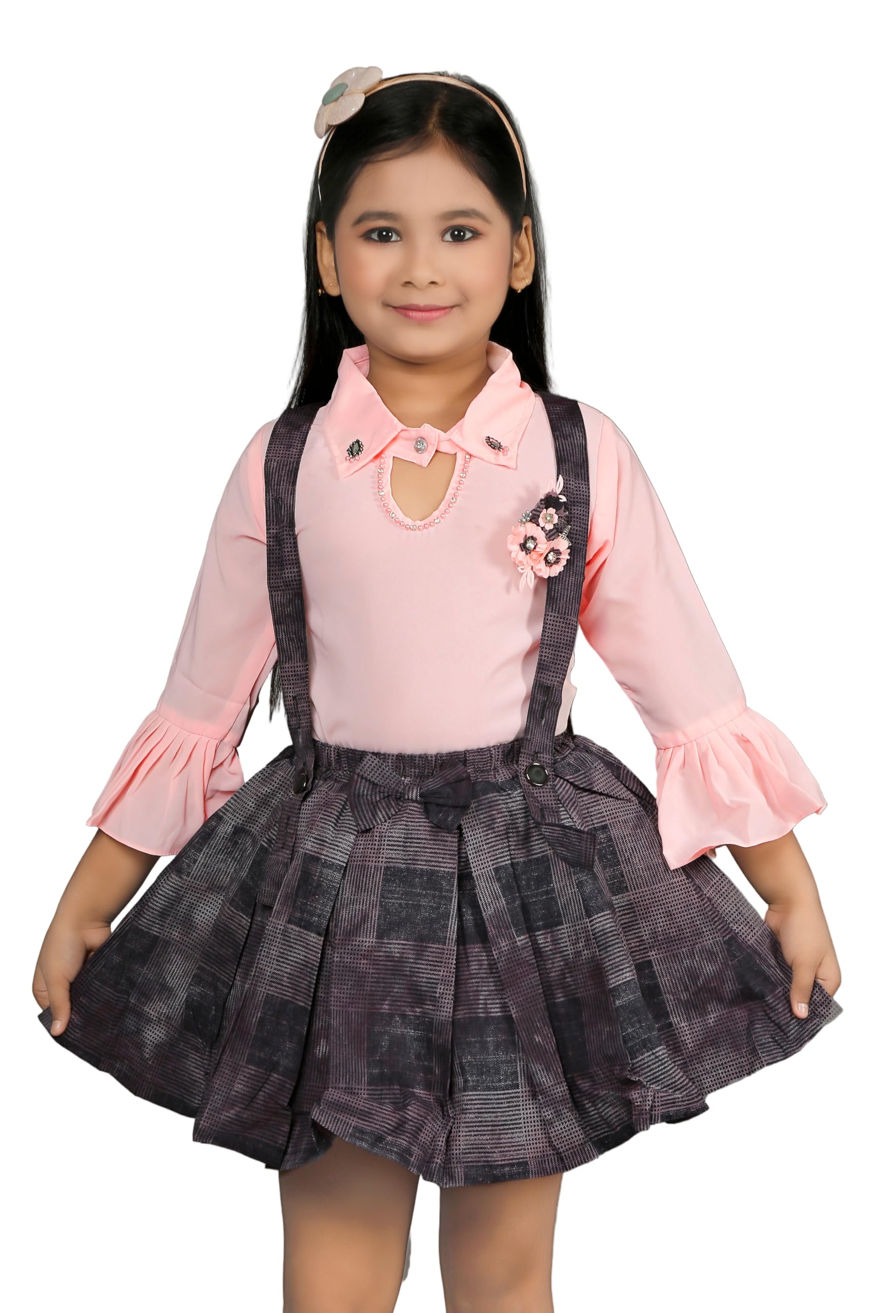 FANCY TOP & GALLUS SKIRT