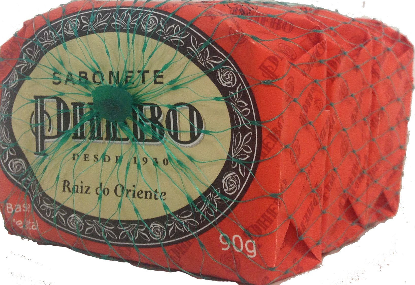 Linha Tradicional Phebo - Sabonete em Barra de Glicerina Raiz do Oriente (3 x 90 Gr) - (Phebo Traditional Collection - Glycerin Bar Soap Oriental Radish (3 x 3.2 Net Oz))