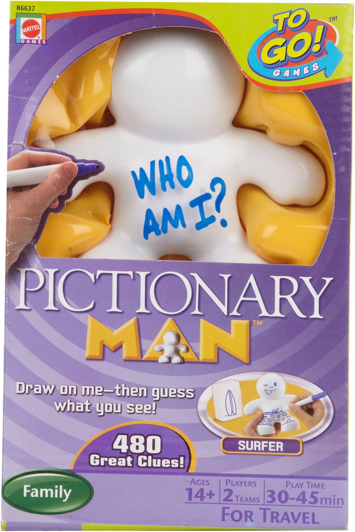 Mattel Games Pictionary Man: To-Go